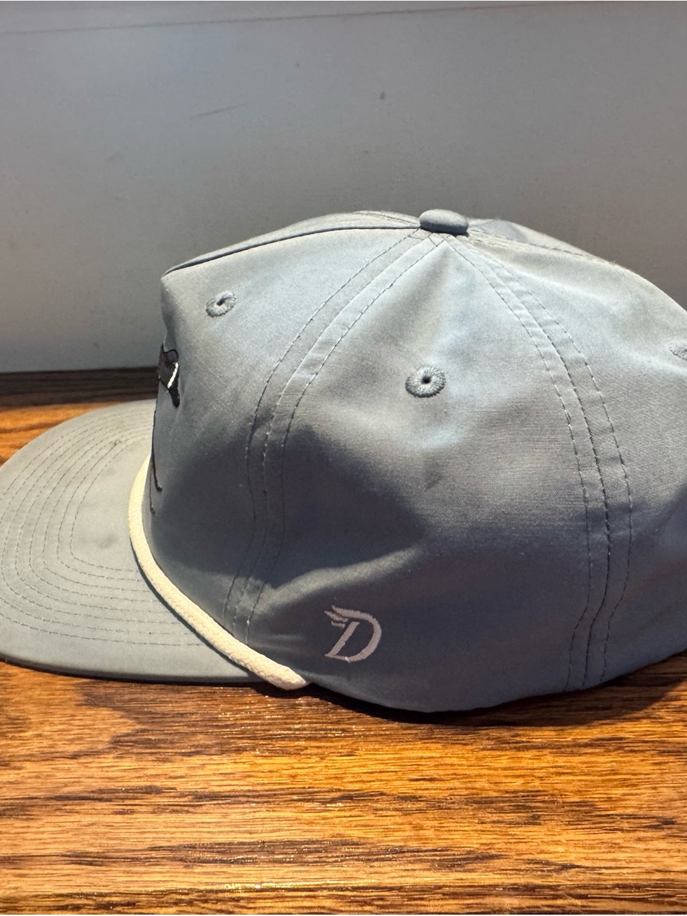 Light Blue Men's Duck Camp hat - Picture 3 of 7